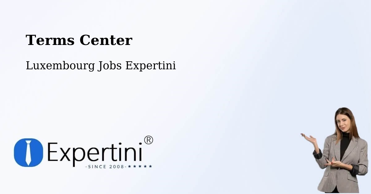 Terms of Service – Weiler La Tour - Luxembourg Jobs Expertini